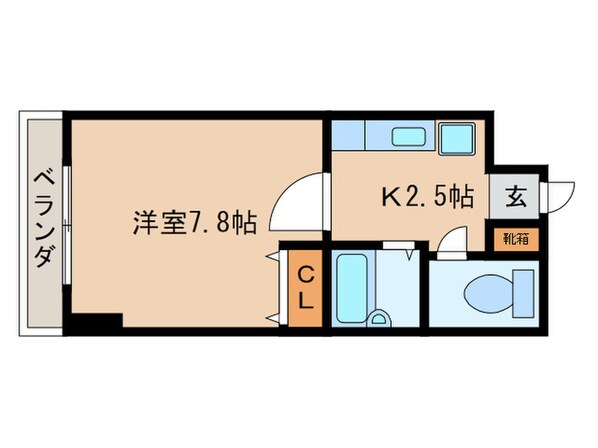 サンセール加藤Ⅱの物件間取画像